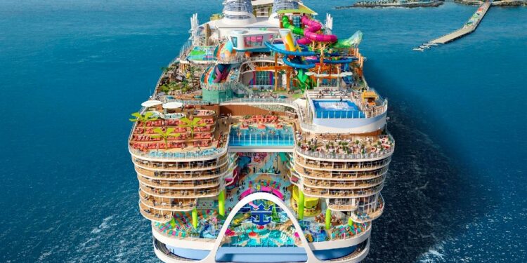 Así es el crucero más grande del mundo: Icon of the Seas