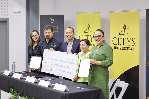 Firman Convenio de colaboración Vinícola el Cielo con Cetys Universidad Campus Ensenada