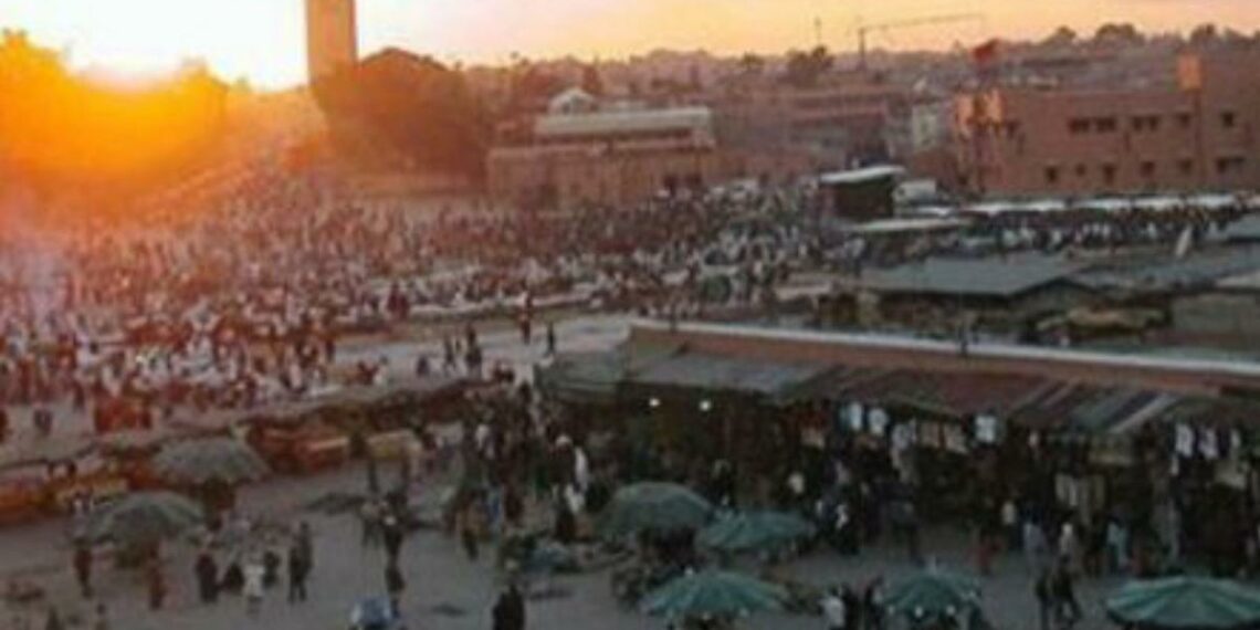 Plaza de Jemaa en Marrakech.
