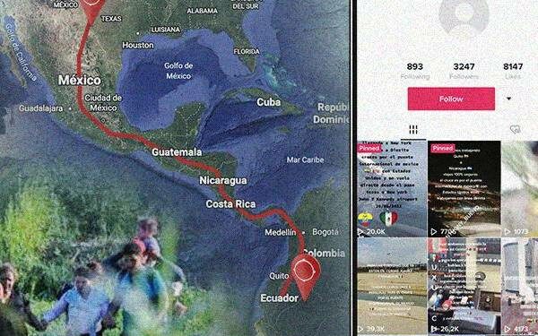 'Coyoteros' promocionan en TikTok viajes ilegales a Estados Unidos para ecuatorianos