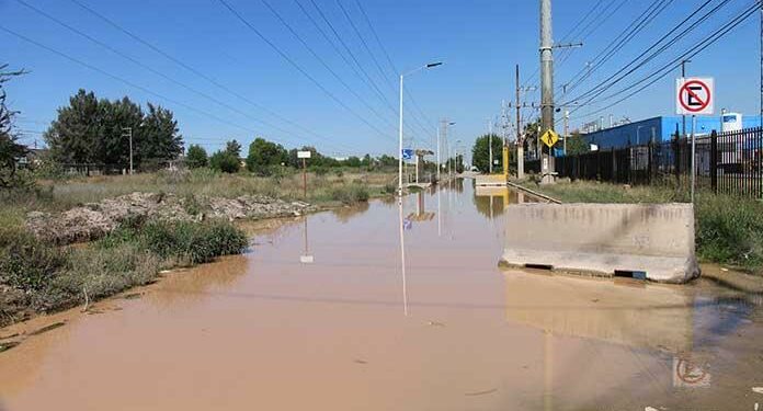 Destrozado, crucero en la Zona Industrial