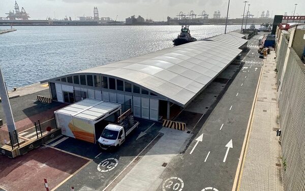 El Puerto de Las Palmas casi finaliza las dos terminales provisionales de cruceros
