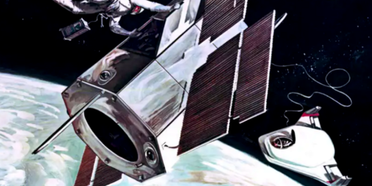 Esta fotos ilustran cómo imaginaba la NASA los viajes en el espacio antes de conseguir hacerlos realidad