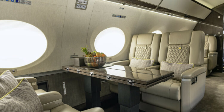 Cabina ejecutiva de la aerol