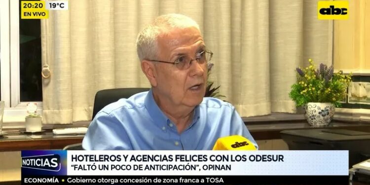 Hoteleros y agencias felices con la ODESUR - ABC Noticias
