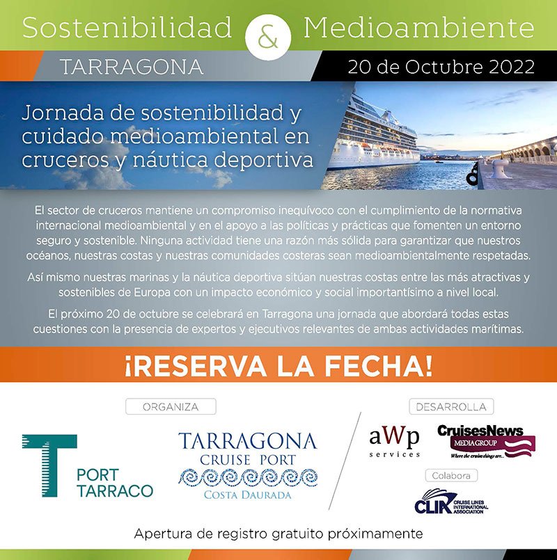 Jornada en Tarragona sobre la sostenibilidad en cruceros