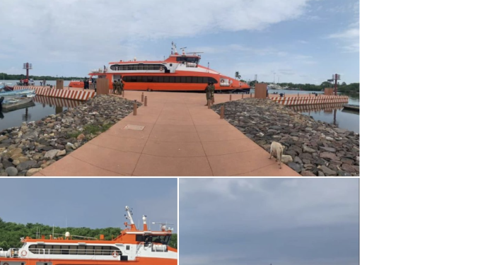 Llega primer ferri para viajes turísticos a San Blas