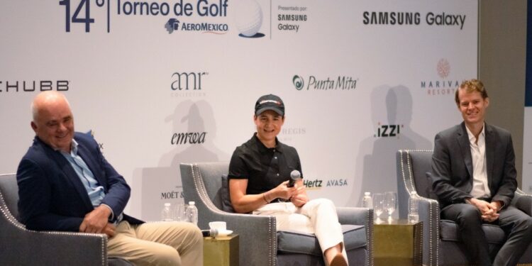 Lorena Ochoa y Aeroméxico en Punta Mita