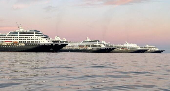 Los cuatro cruceros de Azamara se reúnen por primera vez en el Puerto de Koper