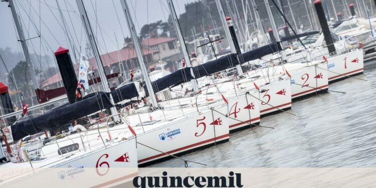 Los mejores equipos de crucero de España luchan por el título nacional en Baiona (Pontevedra)