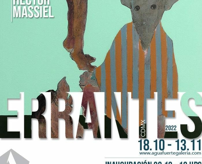 El próximo día 20 de octubre a las 19 horas será inaugurada la Exposición Errantes de Héctor Massiel