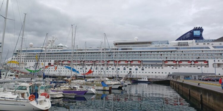 Octubre, rcord de escalas de cruceros en A Corua