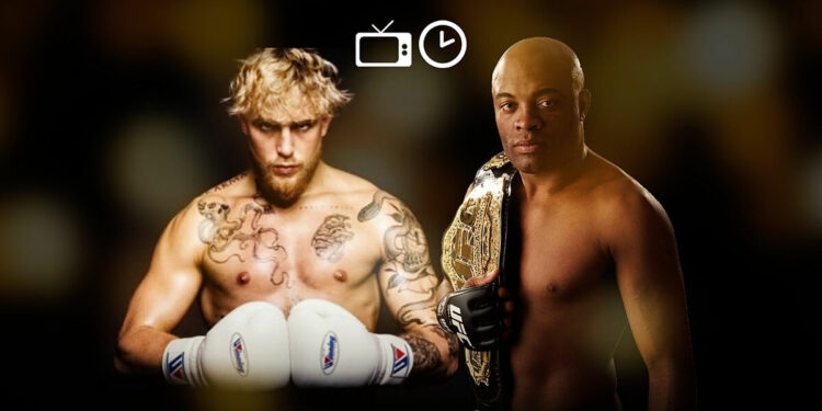 Paul vs Silva: Jake Paul vs Anderson Silva en vivo: Horario y dnde ver hoy por TV la pelea entre el boxeador influencer y el ex UFC
