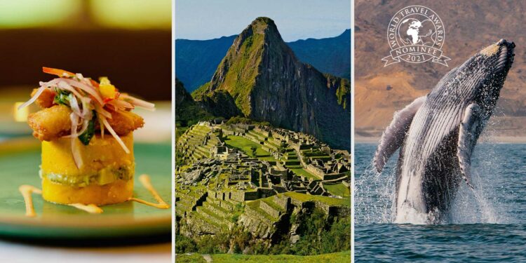 Perú nominado en 5 categorías de los World Travel Awards 2022