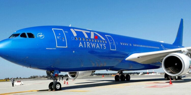 Primer aniversario de ITA Airways