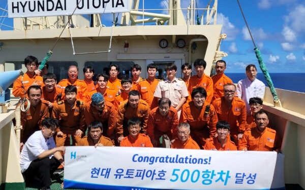 Primer carguero de GNL coreano cumple 500 viajes