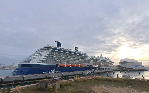 Puerto de Leixões recibe al mayor crucero de su historia