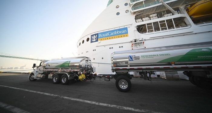 Royal Caribbean será la primera en utilizar combustible diésel renovable • Online Plus