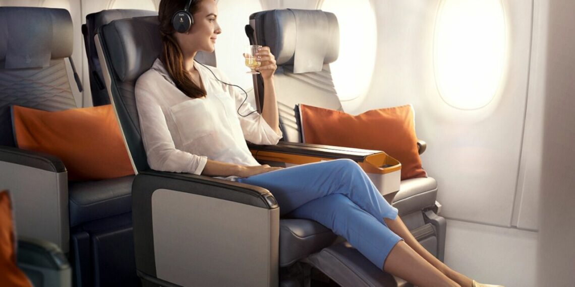 Singapore Airlines destaca su Clase Turista Premium