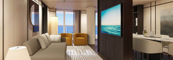 The Haven, zona exclusiva en el crucero de lujo.