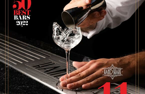 Handshake ocupa el lugar no. 11 en el listado “The World’s 50 Best Bars”