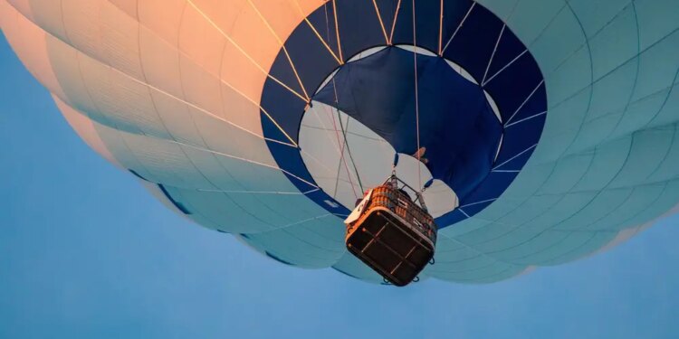 Imagen de un globo aerostático