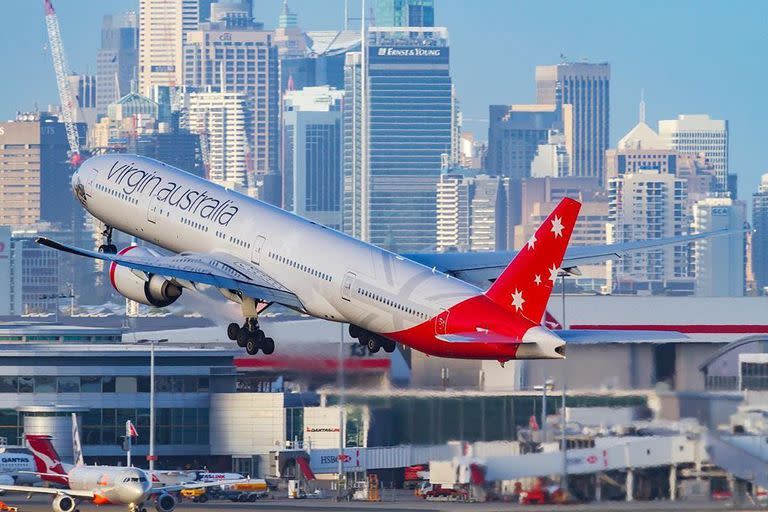 Virgin Australia lanzó esta campaña por el lanzamiento de una nueva plataforma