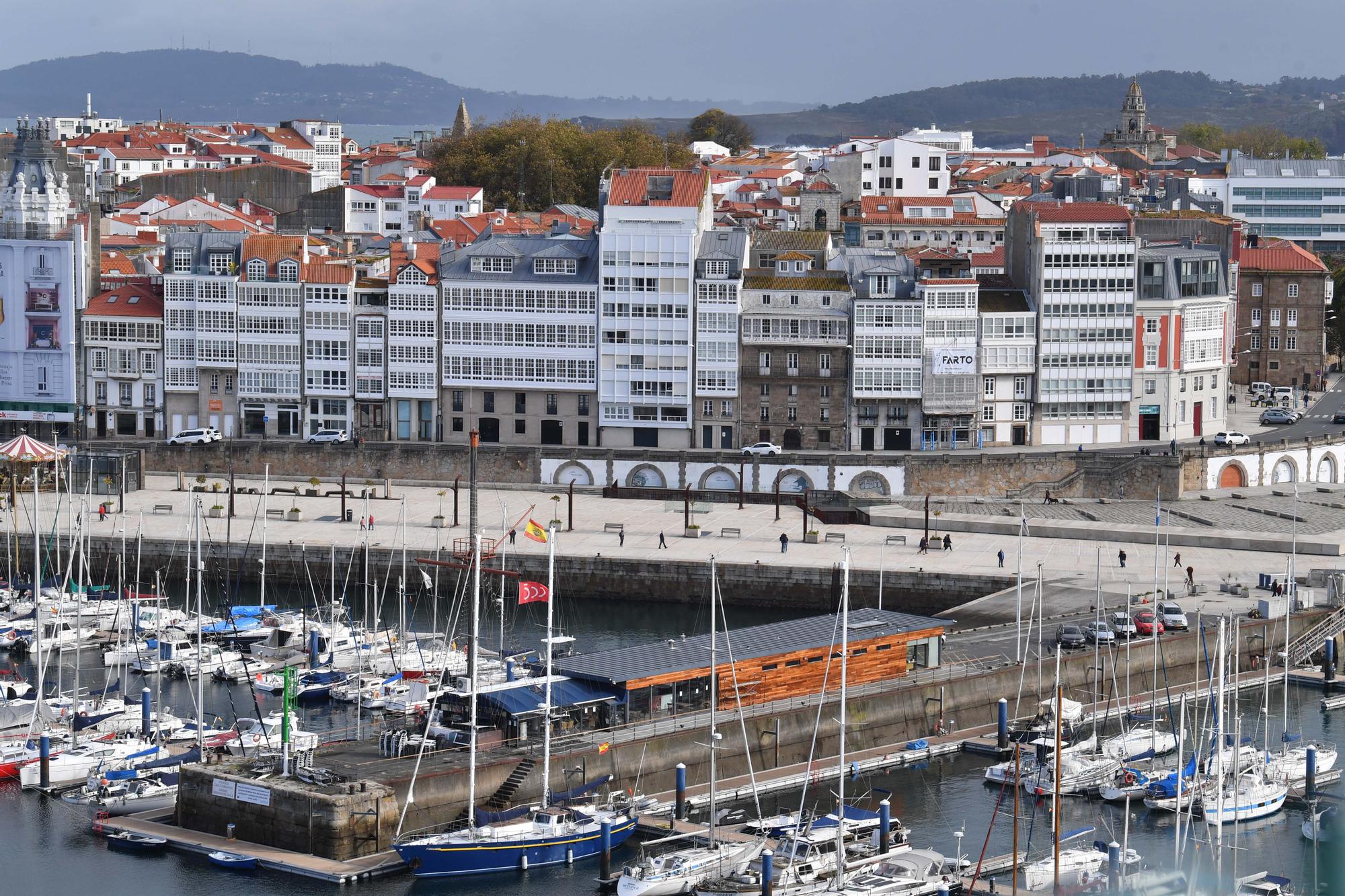 A Coruña, a vista de crucero