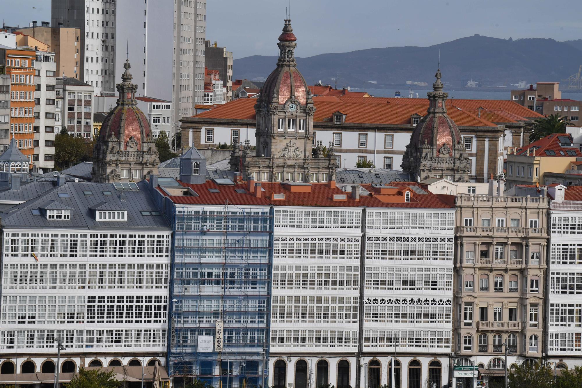 A Coruña, a vista de crucero