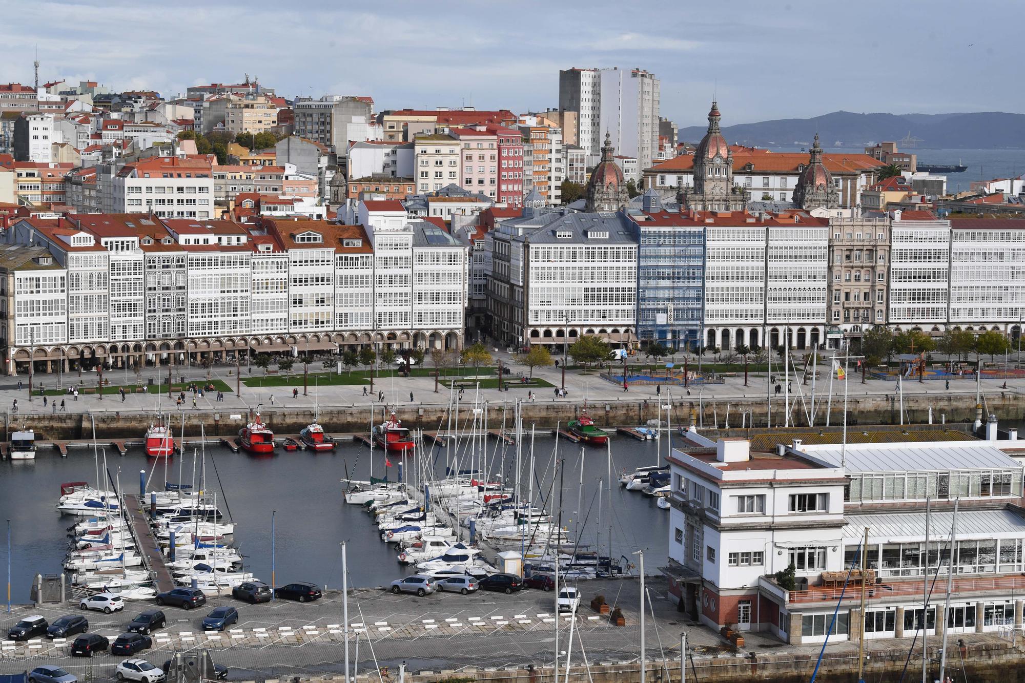 A Coruña, a vista de crucero