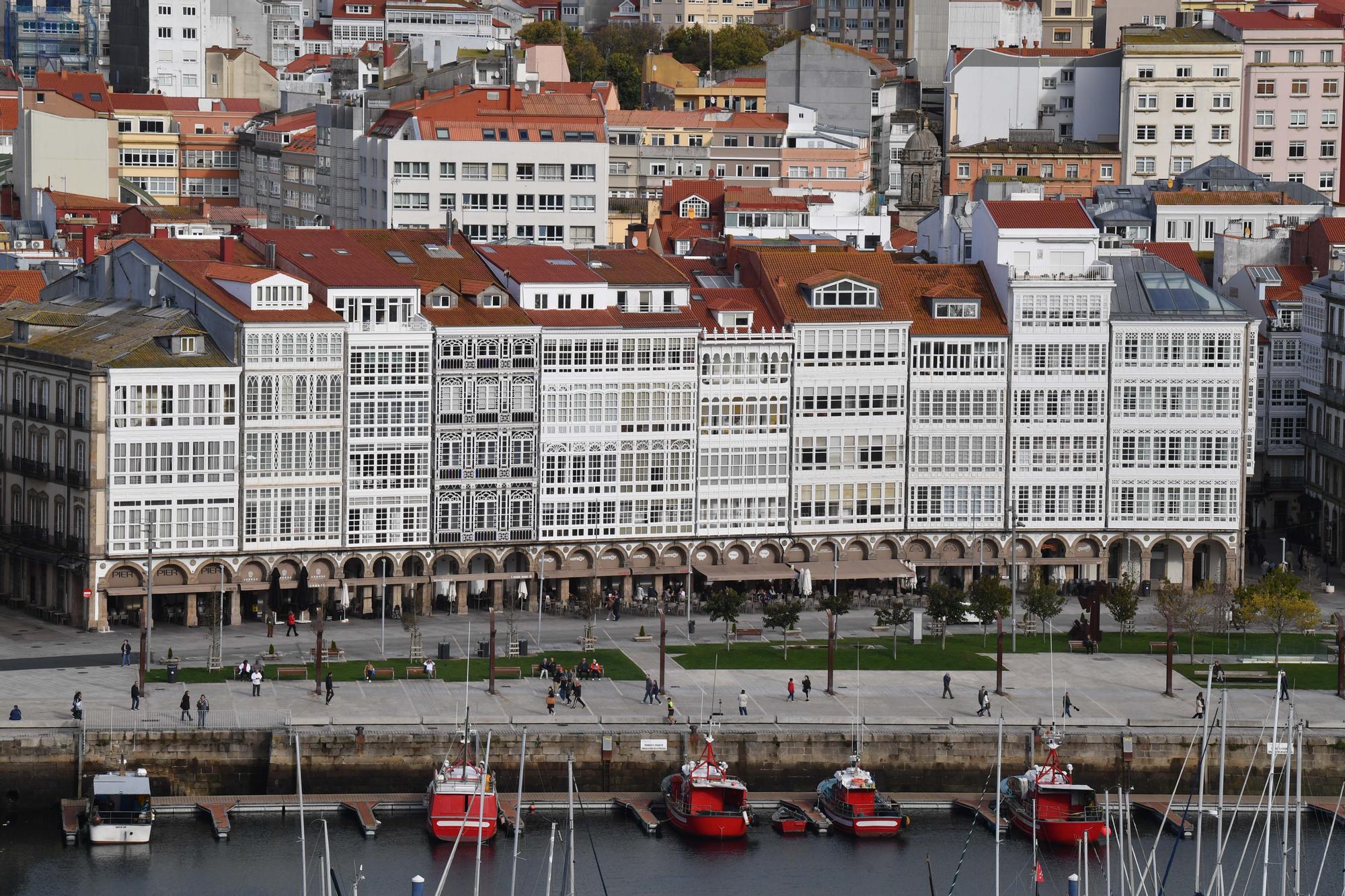 A Coruña, a vista de crucero