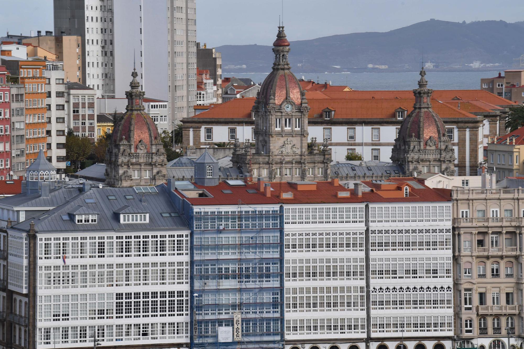 A Coruña, a vista de crucero