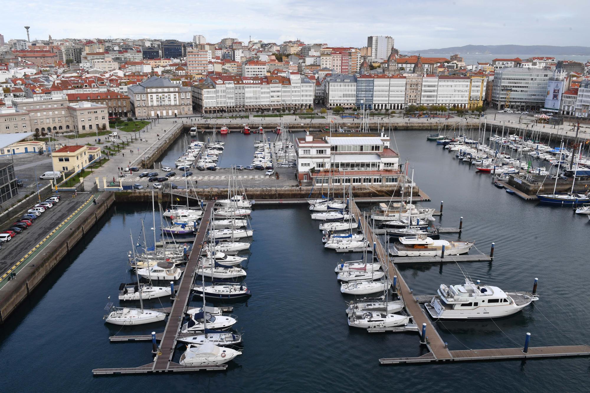 A Coruña, a vista de crucero