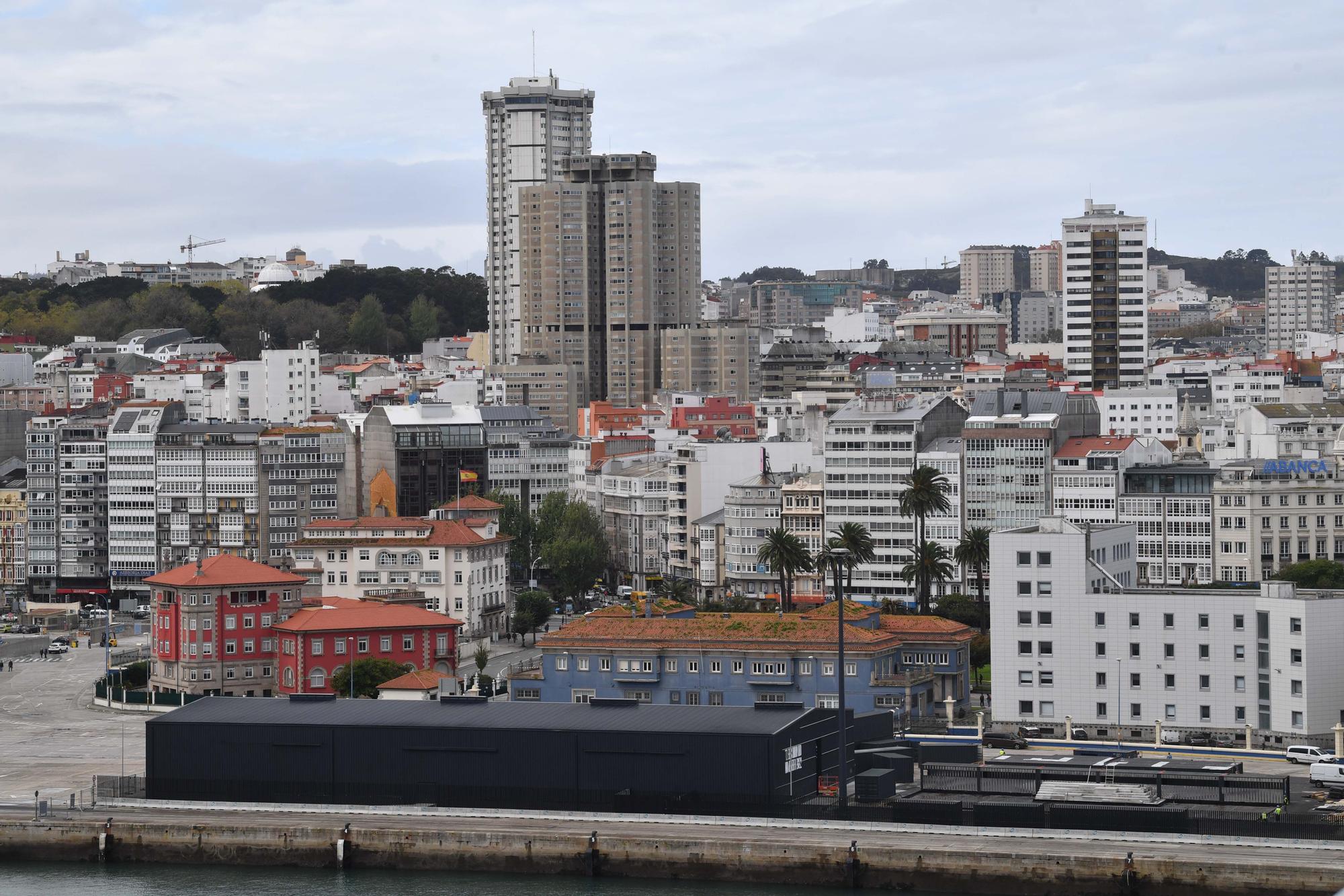 A Coruña, a vista de crucero