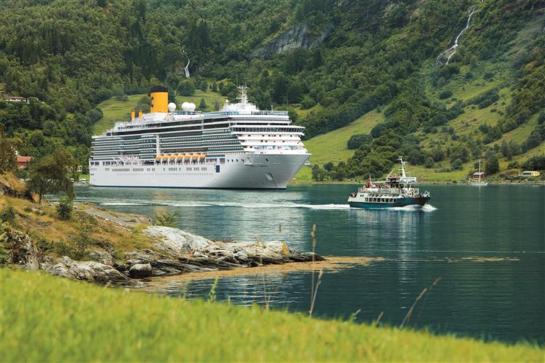 Imagen de un crucero de la compañía Costa Cruceros
