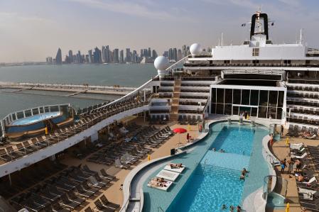 MSC World Europa in Doha, Qatar