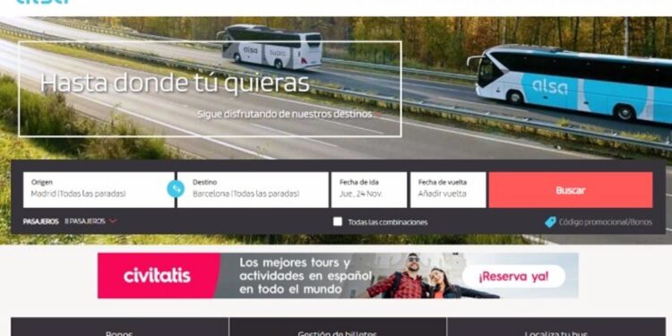Civitatis y Alsa se unen para ofrecer nuevas experiencias turísticas a los viajes en autobús