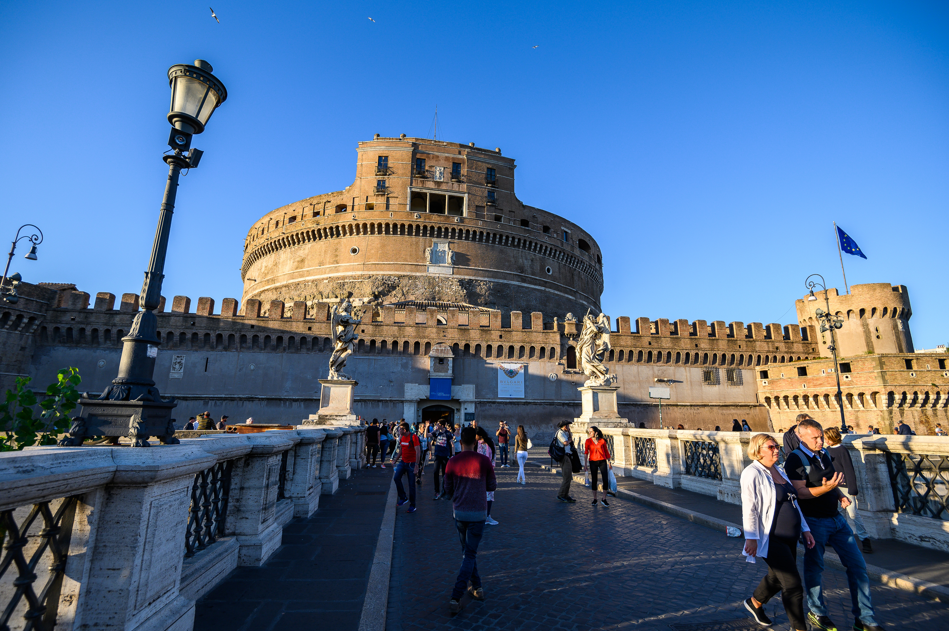 El puente romano de Sant'Angelo.