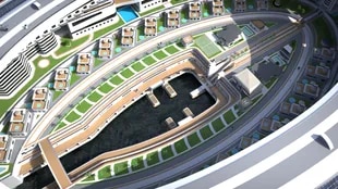 Así es Pangeos, el ‘crucero tortuga’ capaz de transportar 60.000 personas cuya construcción podría costar US$ 8000 millones