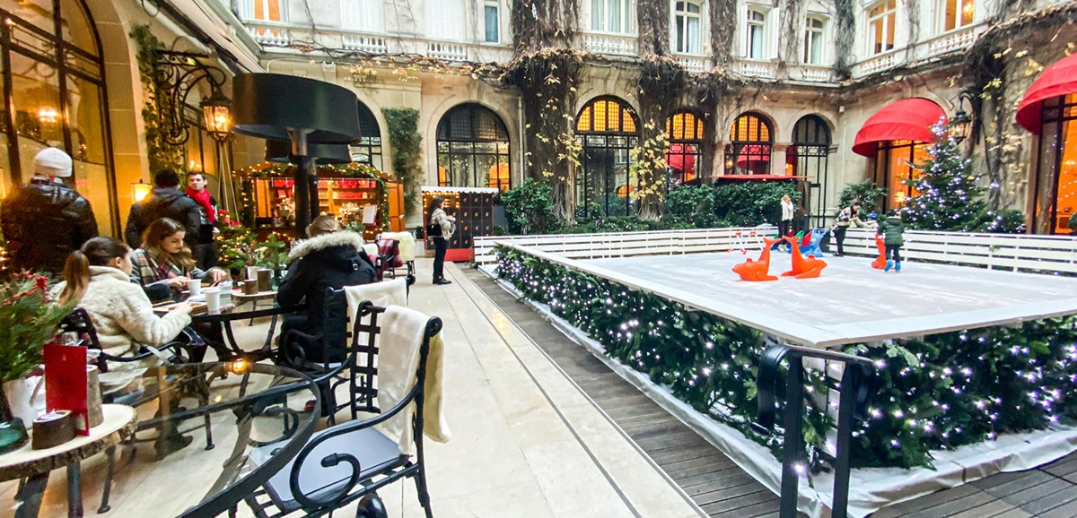 Patinar sobre hielo en París