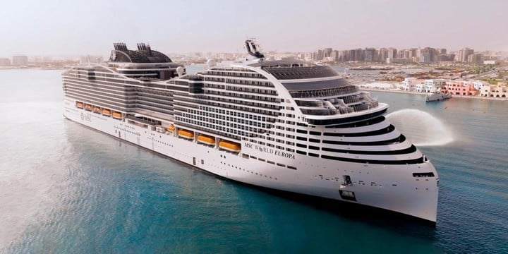 Crucero de lujo para vivir el Mundial.