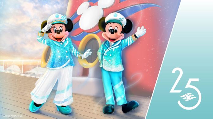 Disney Cruise Line prepara la celebración de su 25 aniversario en sus cruceros de verano 2023