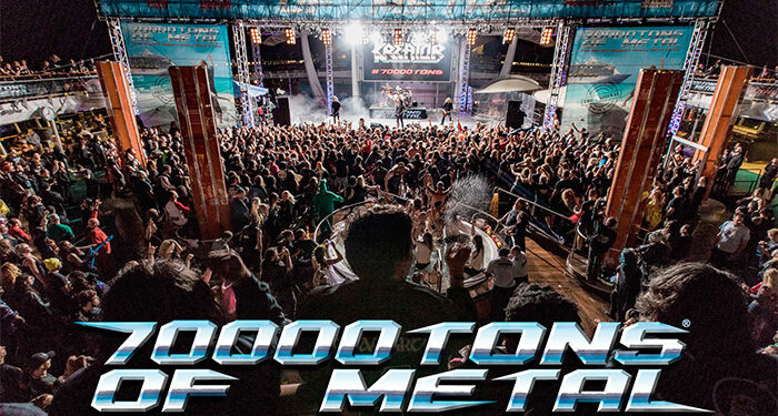 70000 Tons of Metal anuncia la apertura de venta de pasajes para el gran crucero metalero, con Nightwish, Amorphis o Kreator ya confirmados