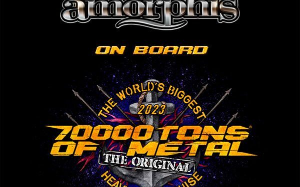 70000 Tons of Metal confirma a Amorphis y Destruction en el crucero metalero más grande del mundo