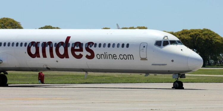 Aerolínea Argentina Andes Retoma sus Vuelos a Cuba