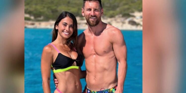Messi y Antonella