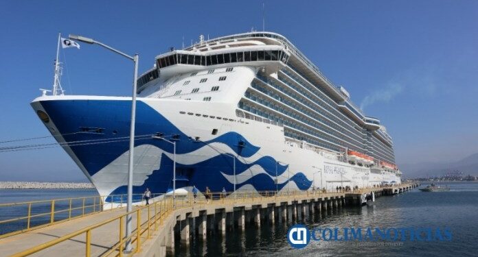 Ayuntamiento de Manzanillo da la bienvenida al crucero ‘Royal Princess’; un gran visitante