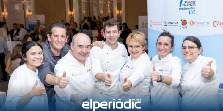 CONHOSTUR junto a Turisme Comunitat valenciana y el Consejo de Cámaras de la CV promocionan la gastronomía valenciana en Dublín