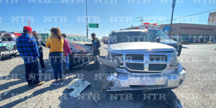 Chocan en crucero Jerez-Valparaíso | NTR Zacatecas .com