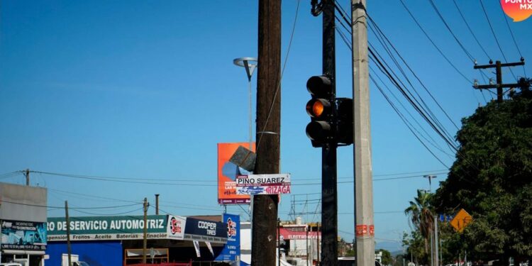 Como nuevos, así quedarán algunos semáforos en Mazatlán
